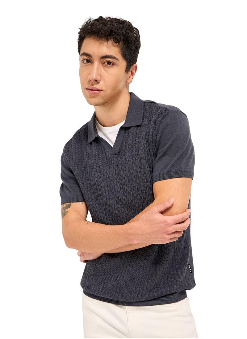 THE BEAR HOUSE Men’s Polo T-Shirt – Soft, Breathable Cotton, Classic Fit for All-Day Comfort, Stylish Casual Shirt for Summer, Everyday Wear & Outdoor Activities  - Image 1
