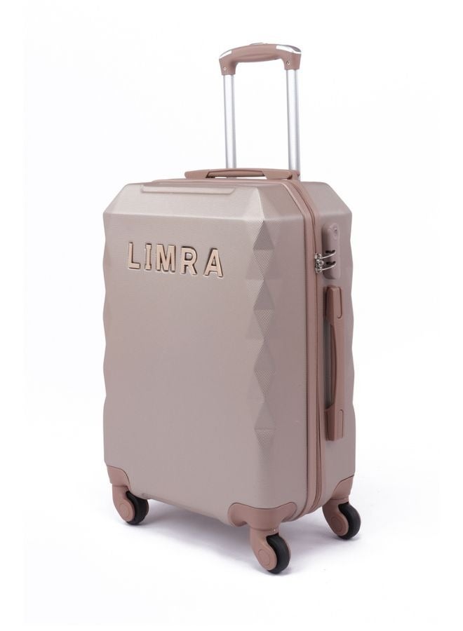 ليمرا شنط سفر من ليمرا مكون من 5 حقائب أمتعة بتصميم صلب و حديث لون ذهبي - Image 2
