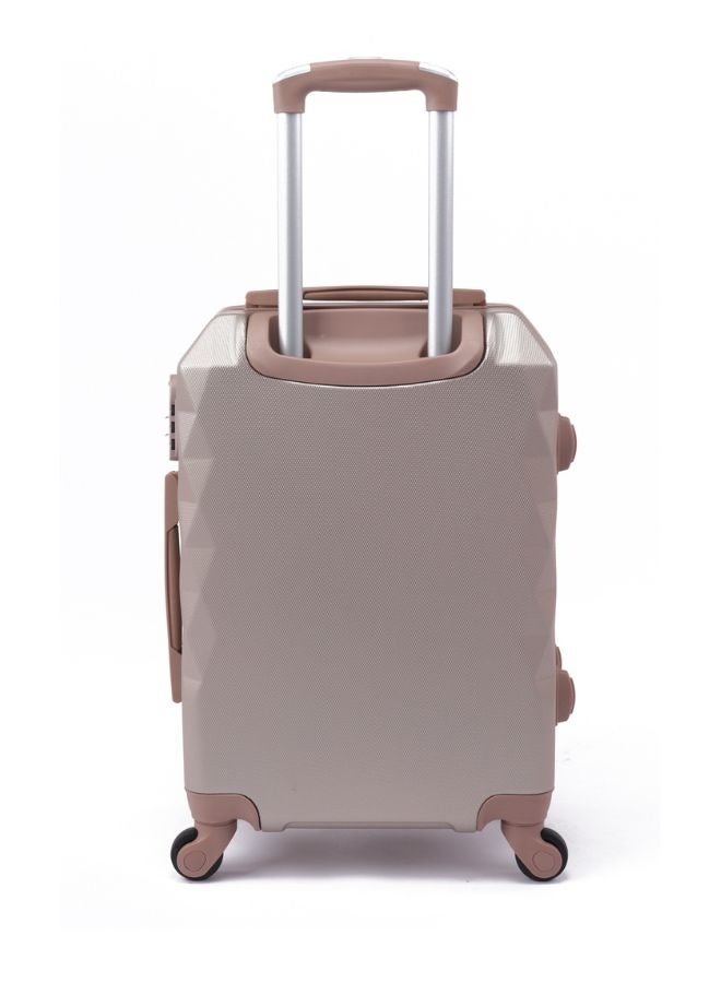 ليمرا شنط سفر من ليمرا مكون من 5 حقائب أمتعة بتصميم صلب و حديث لون ذهبي - Image 3