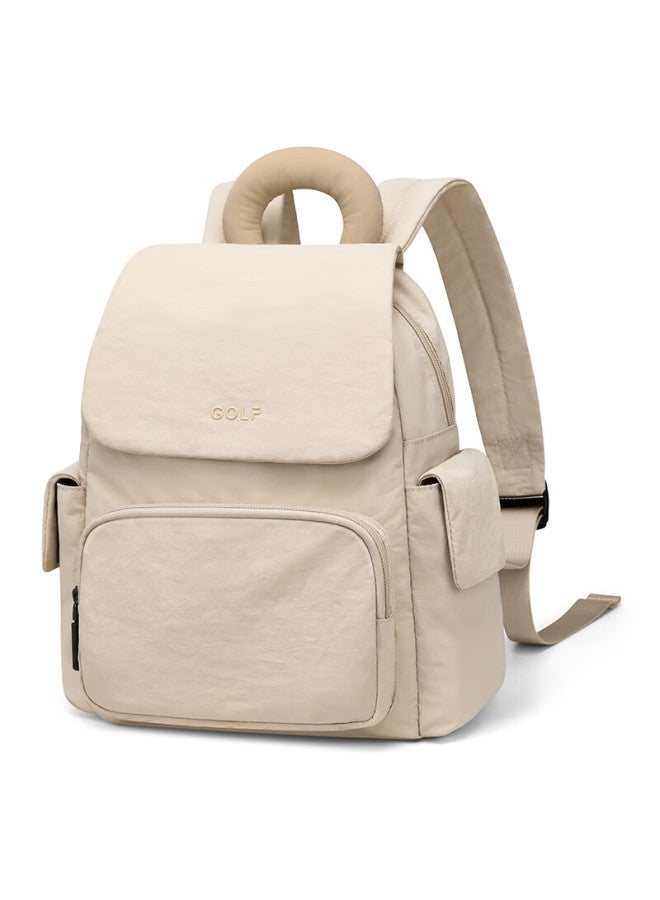 Golf Women's Casual Canvas Backpack Small Shoulder Bag Ipad Bag Fashion Commuter Travel Bag - Image 3