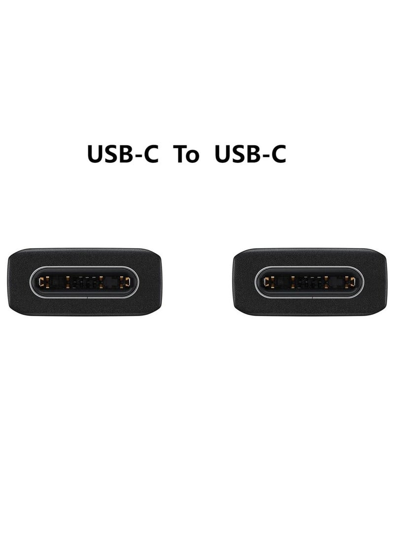 كابل شحن Usb-C إلى Usb-C فائق السرعة لسامسونج بلاك - Image 3