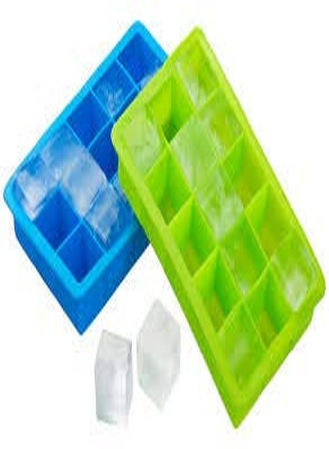 GBEX 24 Ice Cube Hot Silicone Freeze Mold Bar Pudding Jelly Chocolate Maker Mold Box Cold Drinking - Image 1