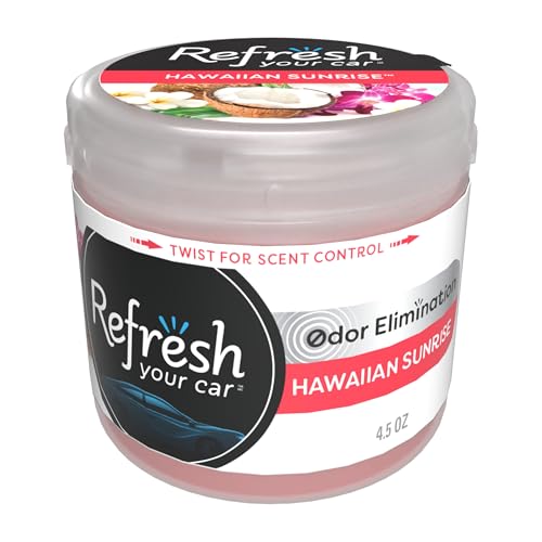 RefreshYourCar Refresh Your Car! Gel Can (Hawaiian Sunrise Scent, 4.5 oz) - Image 1