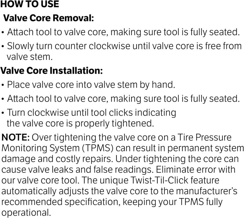 Slime 20457 Valve Core Removal Tool, Pro-Series - Image 4