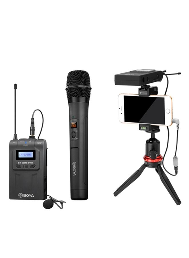 BOYA BY-WM8 PRO K4 UHF Dual-Channel Wireless Microphone System - Image 3