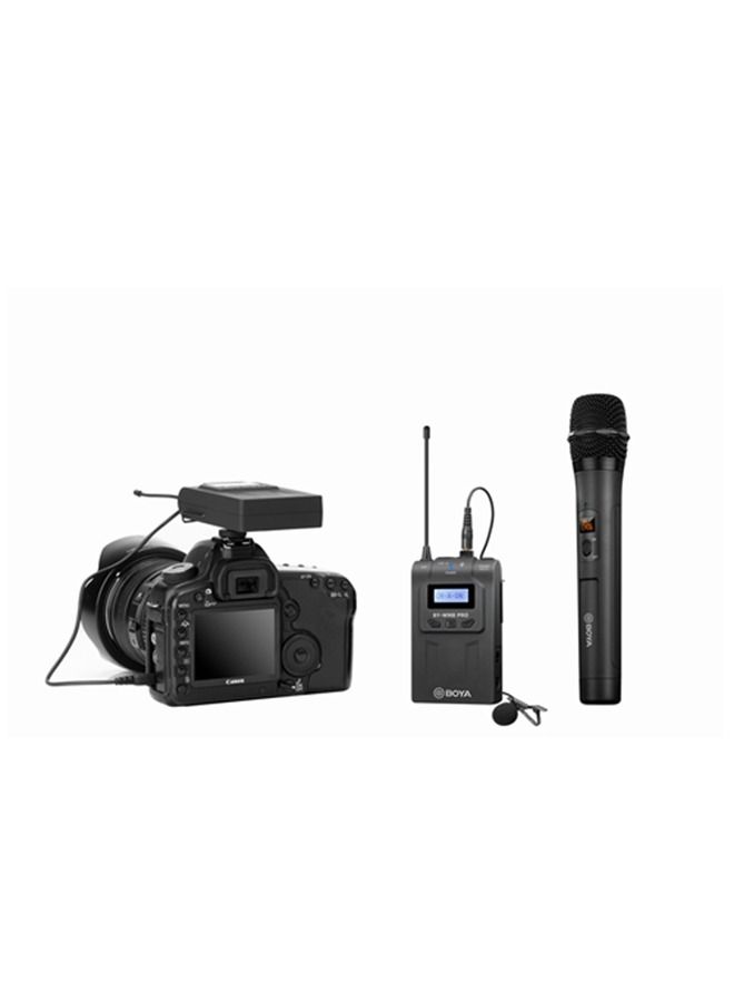 BOYA BY-WM8 PRO K4 UHF Dual-Channel Wireless Microphone System - Image 2