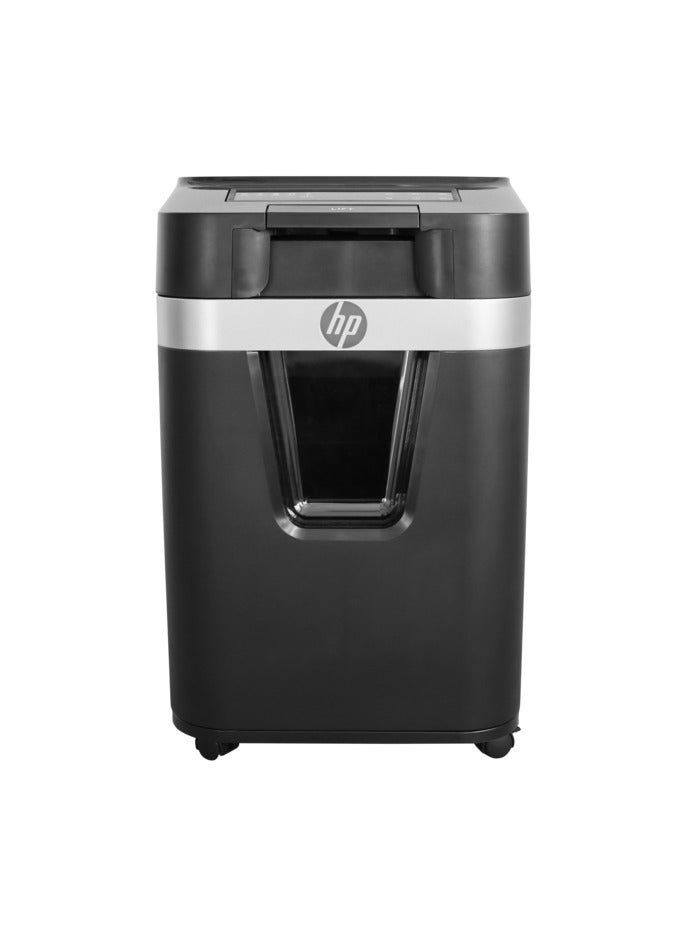 HP آلة تمزيق الورق المكتبي برو شريدر أوتو 200CC، أمان P-4، قطع متقاطع، 200 ورقة، سلة 32.2 لتر - 2820 - Image 2