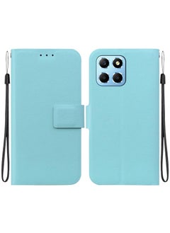 For Honor X8 5G Ultra-thin Voltage Magnetic Buckle Leather Phone Case(Green)