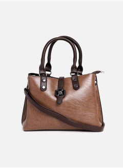 Haute Sauce Perma Brown Tanned Handbag  - Image 4