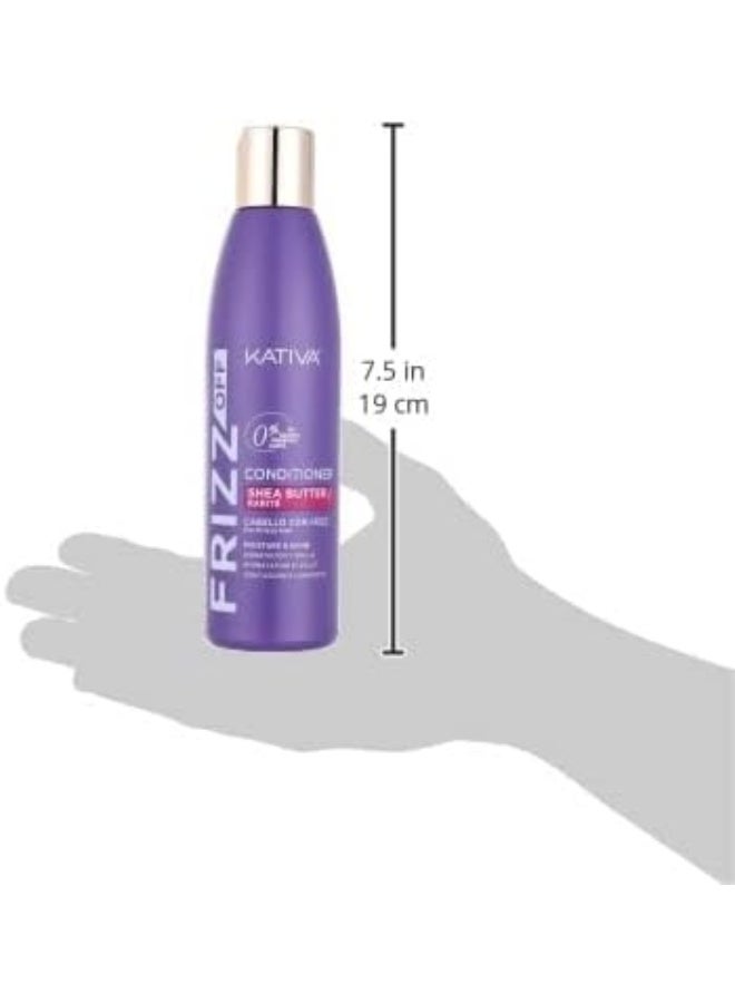 Kativa Frizz Off Conditioner with Shea Butter, 250 ml - Image 5