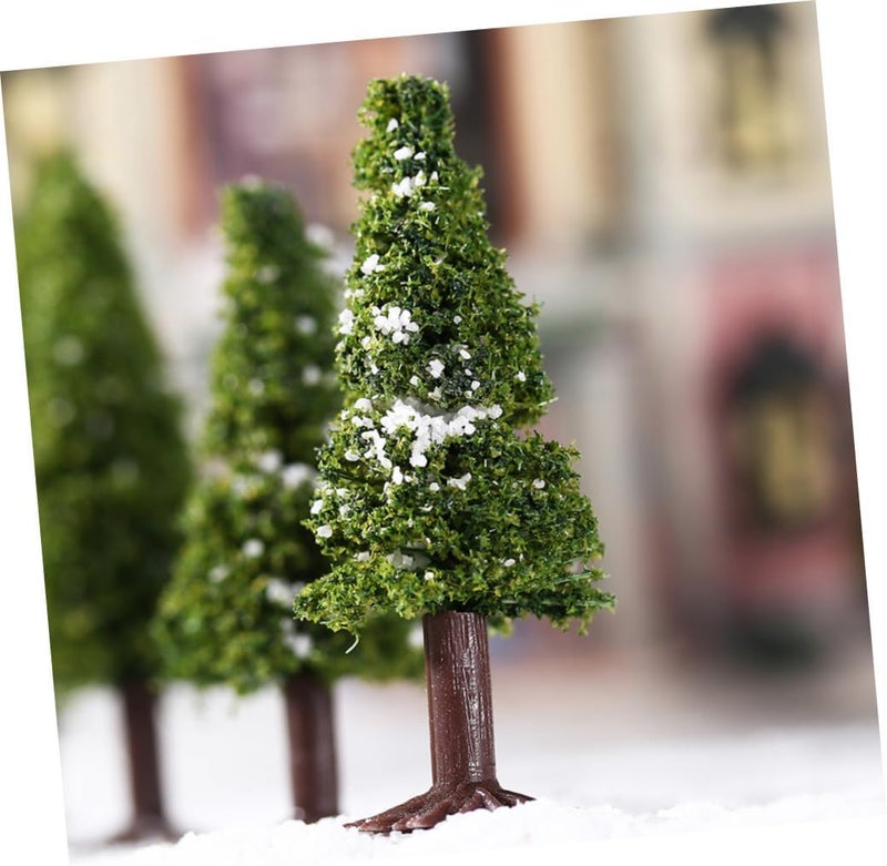 30pcs Pine Tree Model Scenery Landscape Architecture Trees for Table Construction Realistic Miniature Greenery for Diorama Layouts - Image 4