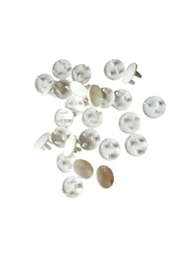 10 Pack White Electrical Outlet Covers Leakage Proof Socket Protectors Home Safety - Image 1