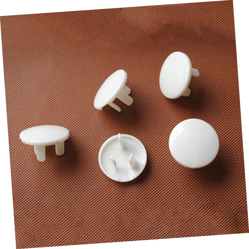 10 Pack White Electrical Outlet Covers Leakage Proof Socket Protectors Home Safety - Image 5