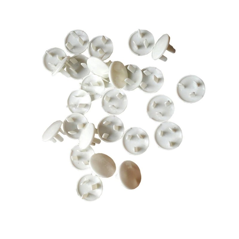10 Pack White Electrical Outlet Covers Leakage Proof Socket Protectors Home Safety - Image 2
