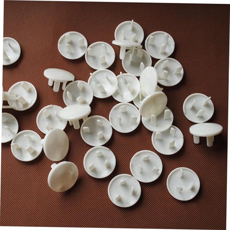 10 Pack White Electrical Outlet Covers Leakage Proof Socket Protectors Home Safety - Image 3