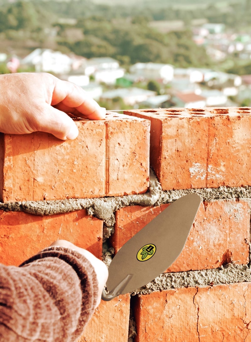 TRAMONTINA مجرفة البناء من ترامونتينا 10 بوصات بمقبض خشبي وثقب للتعليق - Image 3