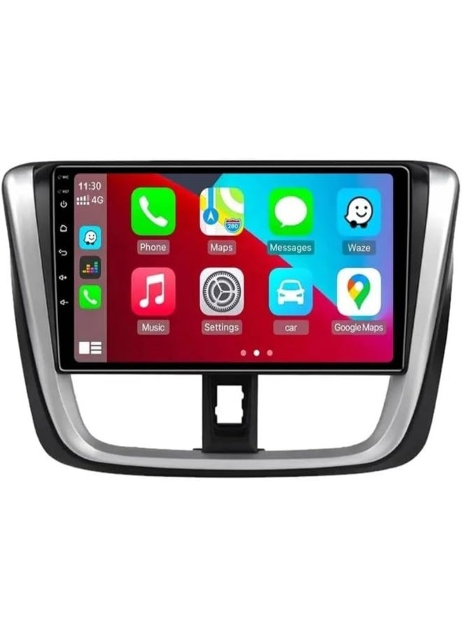 Vierex Android Car Stereo For Toyota Yaris Vios 2016 2017 With Apple Carplay Android Auto Wireless WiFi 2GB RAM 32GB ROM DSP Yaris Radio Bluetooth HD Camera Included  - Image 3