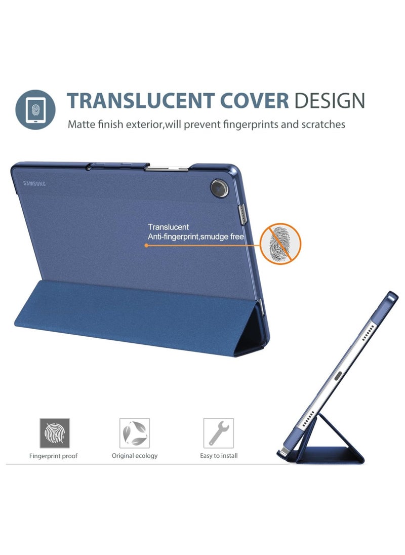 Galaxy Tab A9 Plus 11 Inch 2023 Case for, Slim Stand Hard Back Shell Protective Smart Cover Case for 11" Galaxy Tab A9+ Plus 2023 SM-X210/X215/X216/X218-Navy