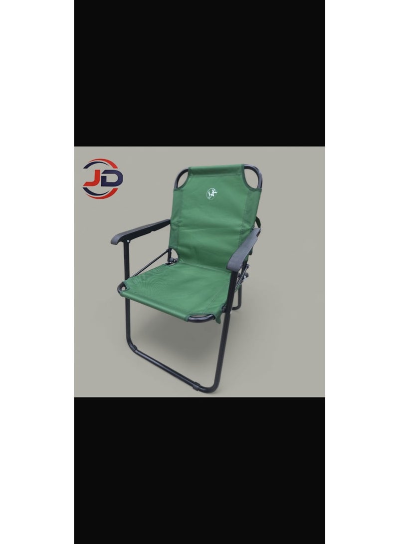 Upgraded, foldable camping and relaxation chair.