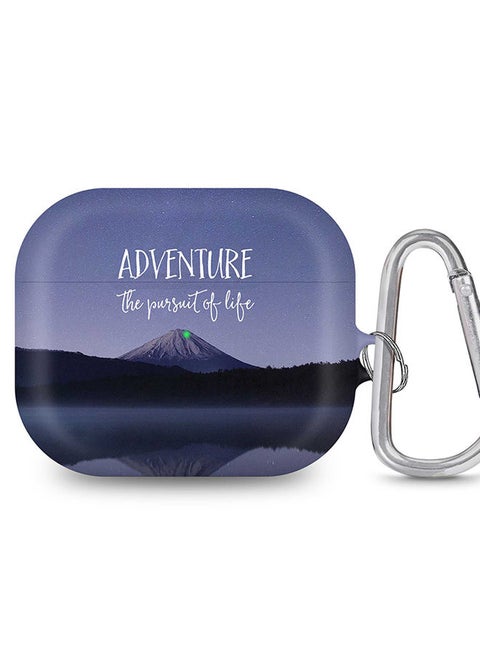 StylePods Case for Airpods 3rd Gen Case With Anti-Lost Keychain - Adventure
