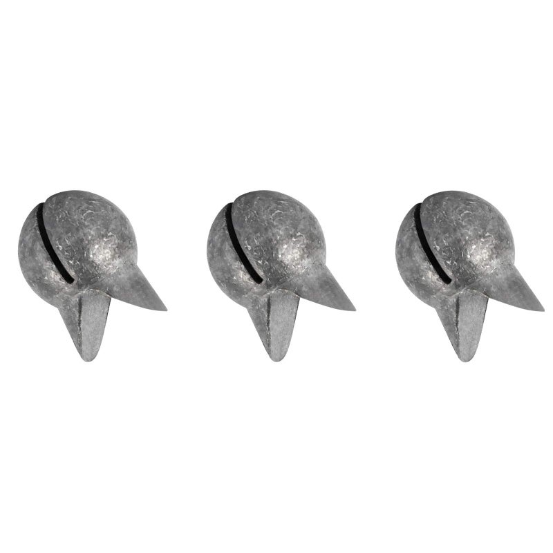 Dr.Fish 100 Pack Removable Split Shot Weights Lead Fishing Sinkers Fly Fishing Line Sinkers Reuseable Clip On Weights Freshwater Saltwater Size 5, 1/12oz - Image 1