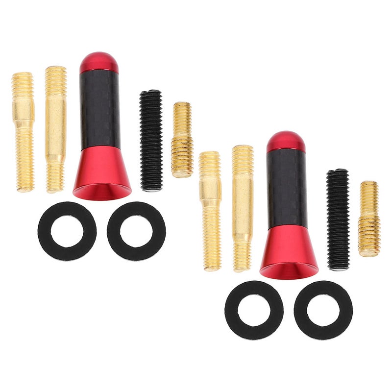 4 Sets of Aluminum Alloy Car Antenna Replacement And Short Car Antenna With Universal Car Antenna And Signal Antenna For Vehicle - Image 4