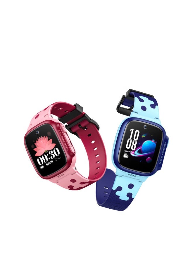 Ten Flashes Shan, Xiaotiancai Watch Strap, D3/d3s Children's Smarch, Silicone Replacement Strap, Universal For Q1a/q2a/d2/z9/z8/z7/z5pro, Vermilion Red - Image 5