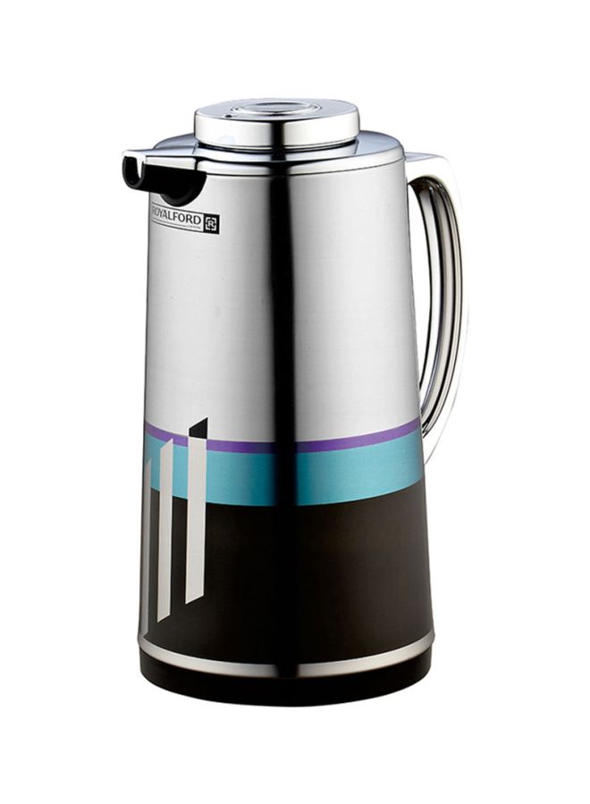 Royalford Tea Pot Silver 1.3Liters - Image 2
