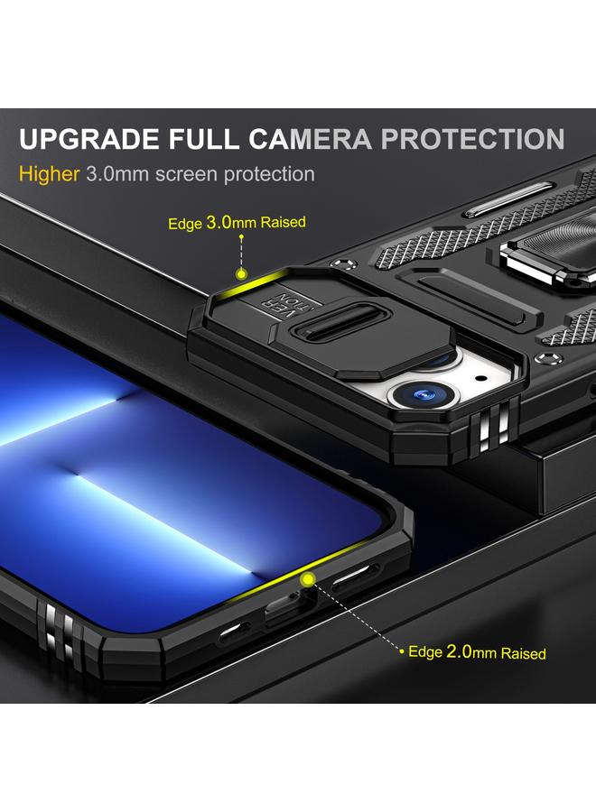 اس-توب جراب لهاتف iPhone 15 Armor PC + TPU Camera Shield - Image 3