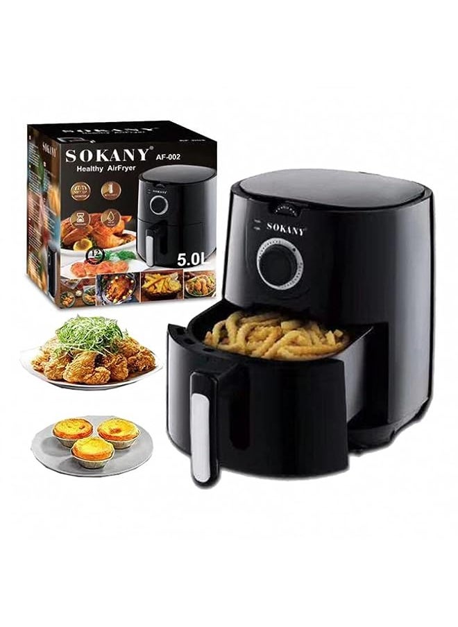sokany - - Air Fryer - AF-002 - 5 Liter - Image 1