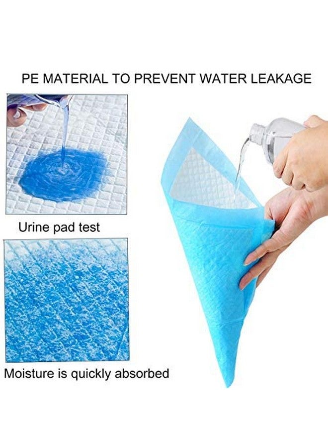 وسادات تدريب الكلاب/وسادات تدريب التبول والتبول مع سطح سريع الجفاف ولب ماص/مناسبة للجراء من السلالات الصغيرة/الكبيرة/الحجم: XL/L-60 سم × H- 90 سم (10 قطع) - Image 3