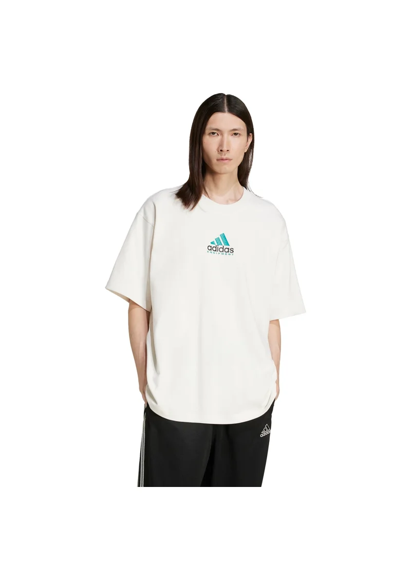 اديداس adidas EQT GFX TEE 2 White Originals Men T-SHIRTS