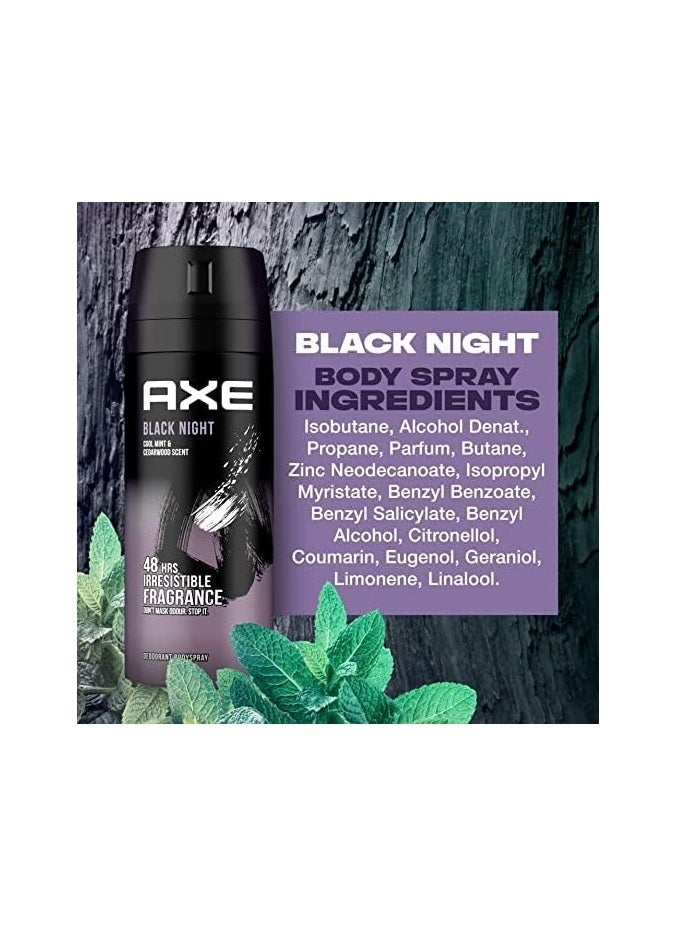 Axe - Axe Spray Black Night 150 ML - Image 1