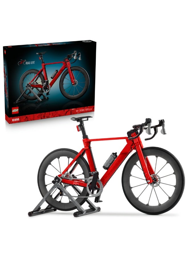 LEGO Icons Road Bike - DIY Building Set for Adults 11380 (Age 18+, 1015 Pieces) - Image 1