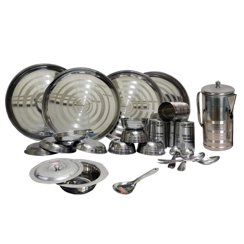 Dynore 24 pcs Stainless Steel Dinner Set - Image 1