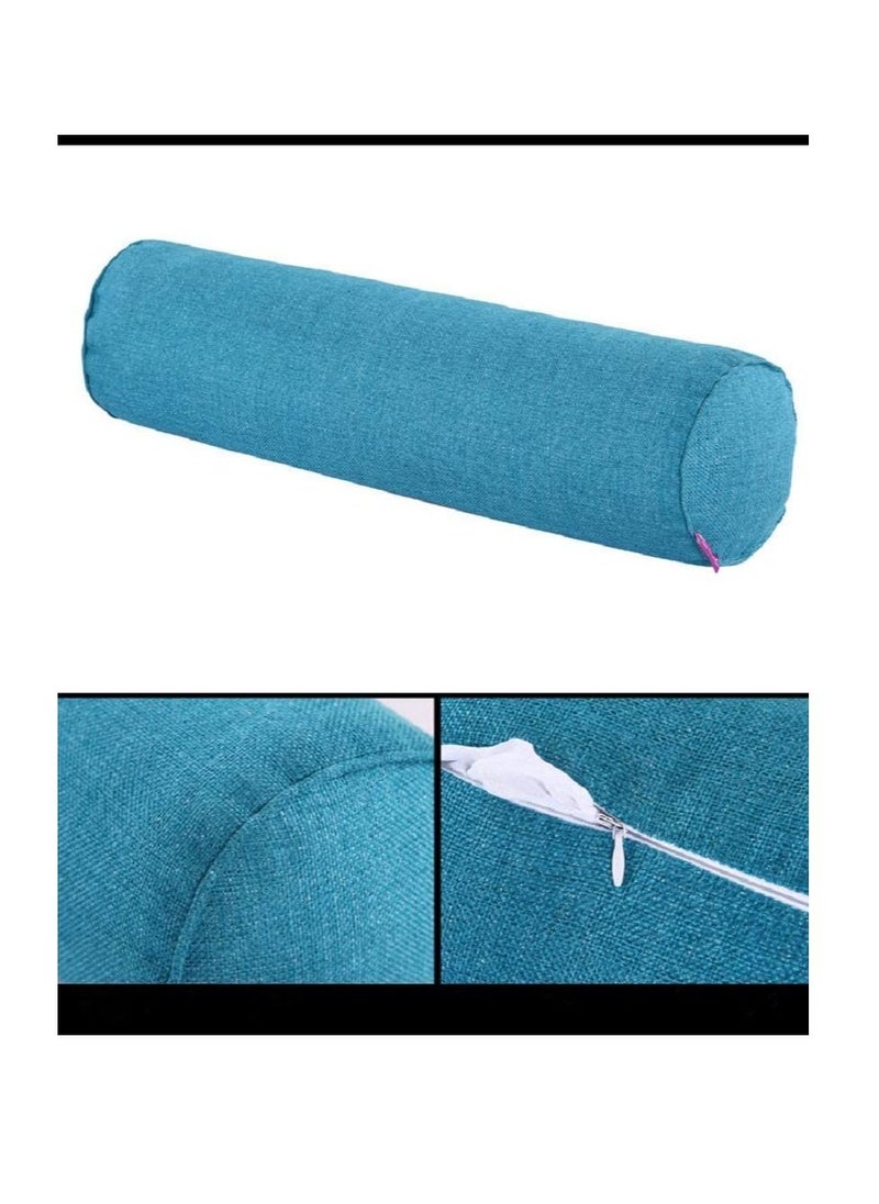 Y&D Therapeutic Bolster Neck Round Roll Support Bed Sleeping Pillow 15X40 cm, for Spinal Support, Use While Sleeping, Extra Alignment  - Image 2