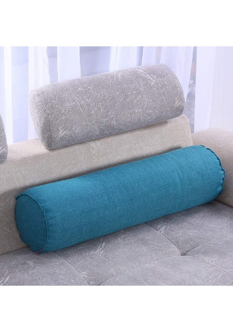 Y&D Therapeutic Bolster Neck Round Roll Support Bed Sleeping Pillow 15X40 cm, for Spinal Support, Use While Sleeping, Extra Alignment  - Image 3