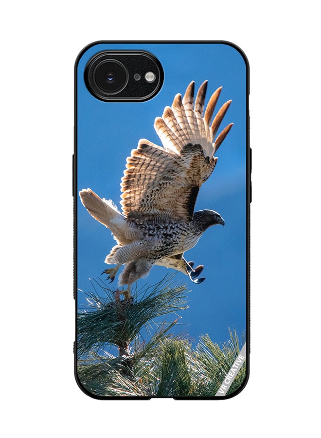 VR CREATIVE Protective Case Cover For Apple iPhone 16e Hunting Eagle Design Multicolour