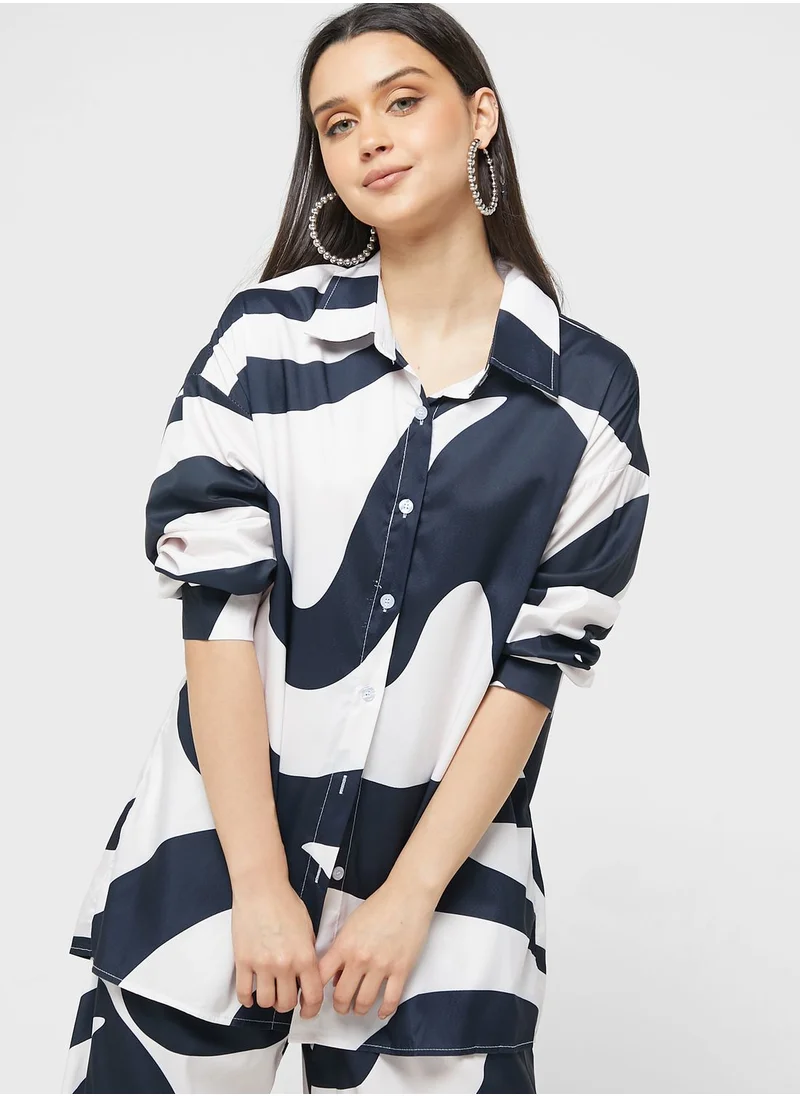 Ginger Printed Pant Set