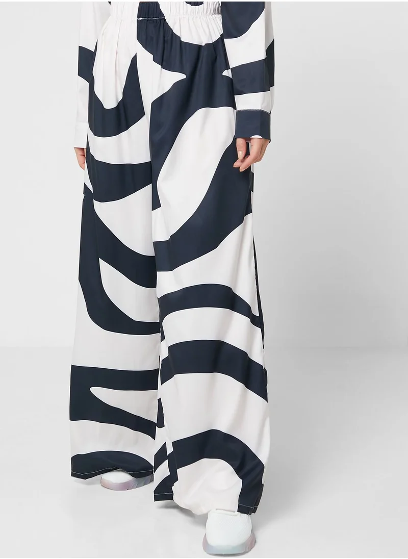 Ginger Printed Pant Set