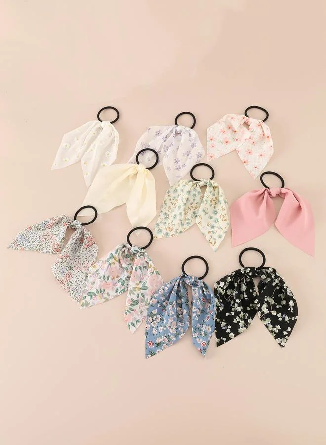 Take Two Take Two Set of 10 - Bow Hair Tie