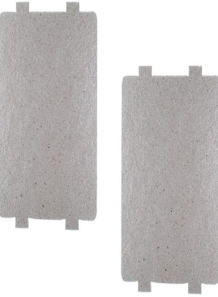 Oasisgalore Oasisgalore 2pcs Waveguide Cover Replacement Microwave Oven Parts Mica Plate Sheet - Image 1