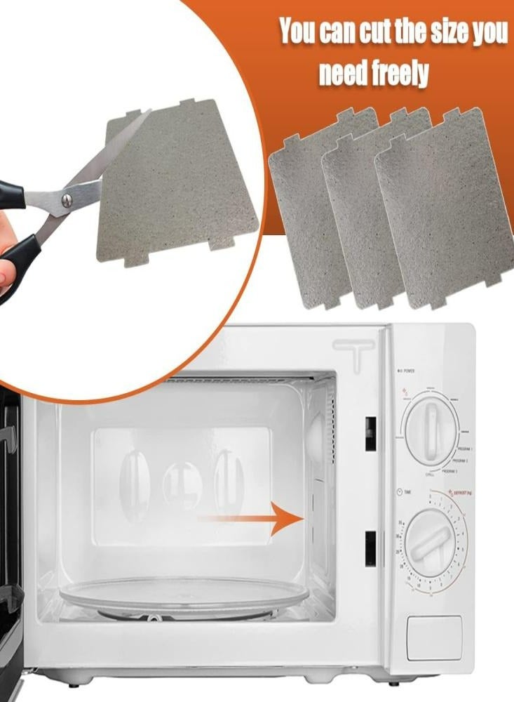 Oasisgalore Oasisgalore 2pcs Waveguide Cover Replacement Microwave Oven Parts Mica Plate Sheet - Image 3
