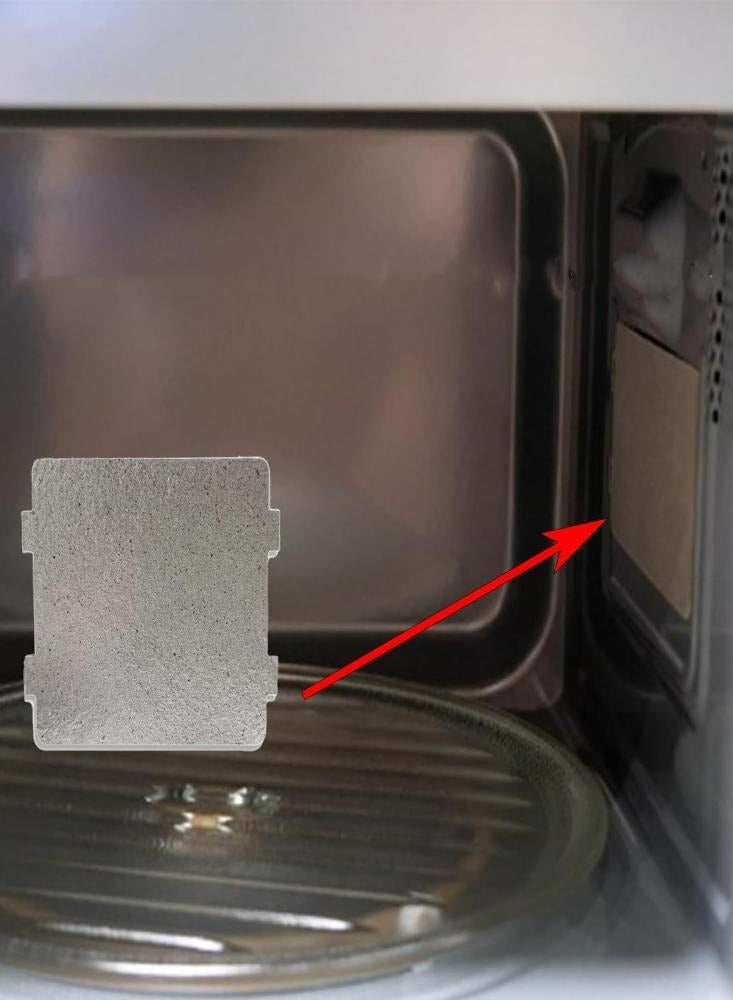 Oasisgalore Oasisgalore 2pcs Waveguide Cover Replacement Microwave Oven Parts Mica Plate Sheet - Image 4