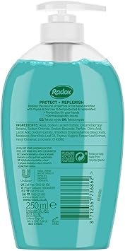 Radox Antibacterial Plus Replenish Hand Wash 250ml Cleanse Nourish Your Hands - Image 2
