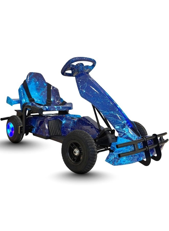 Kids Electric Ride-On Go Kart 36V Battery Blue - Image 1