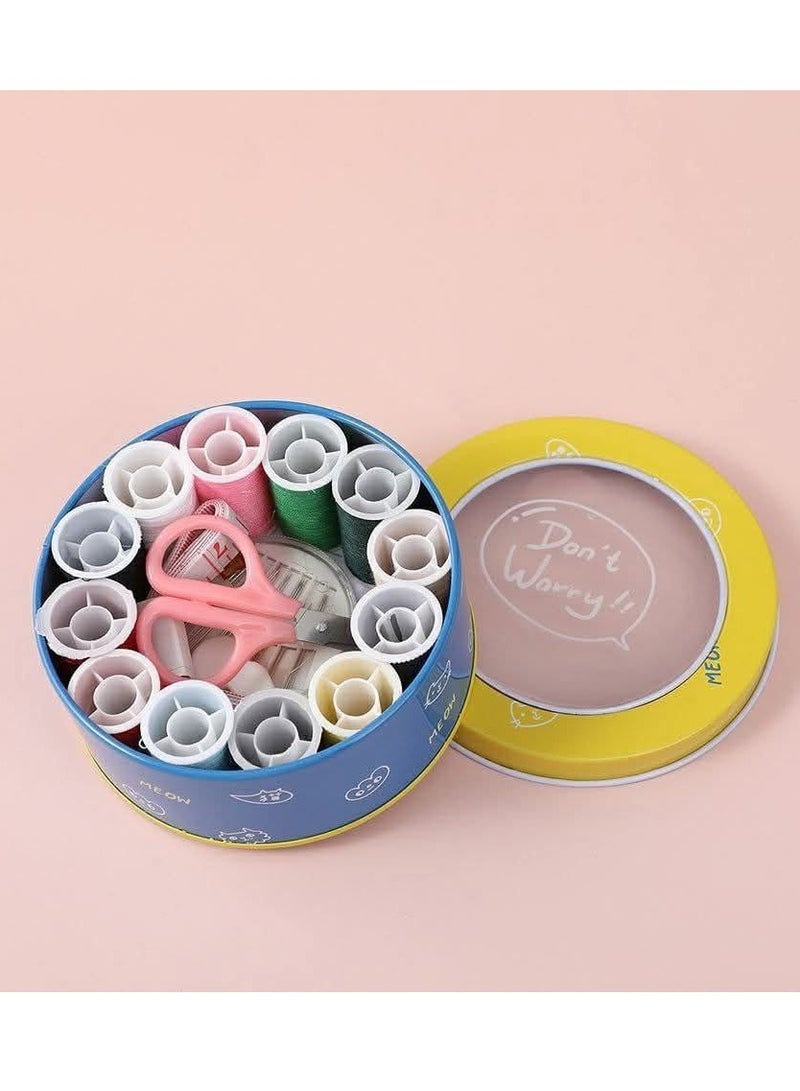 A practical sewing kit that contains all the essential supplies for clothing repairs or craft projects. Sewing is easier and more organized. - Image 2