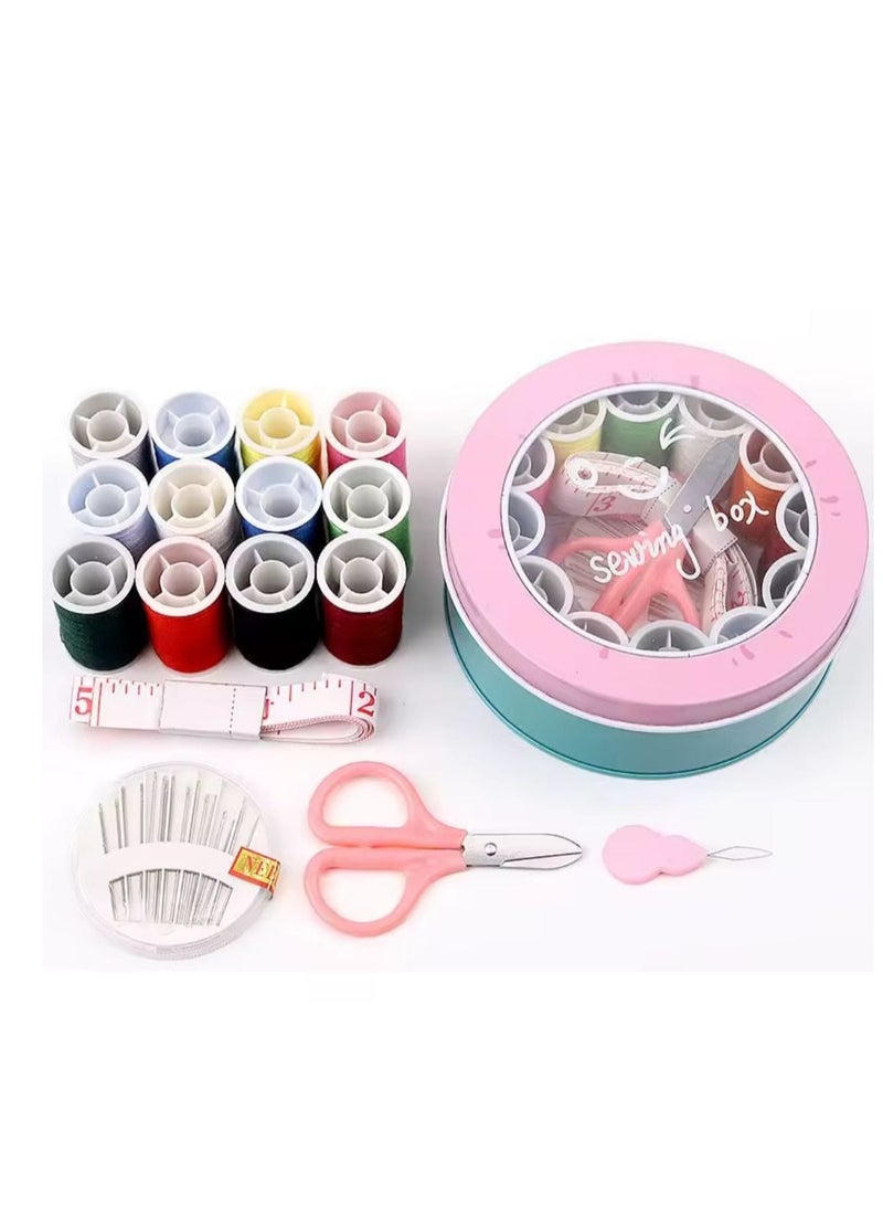 A practical sewing kit that contains all the essential supplies for clothing repairs or craft projects. Sewing is easier and more organized. - Image 4