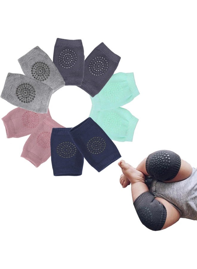 TFTSR Baby Knee Pads for Crawling (5 Pairs), Walking Protector Knee Pads For babies Toddler Kids Girls Boys 1-3 - Image 1