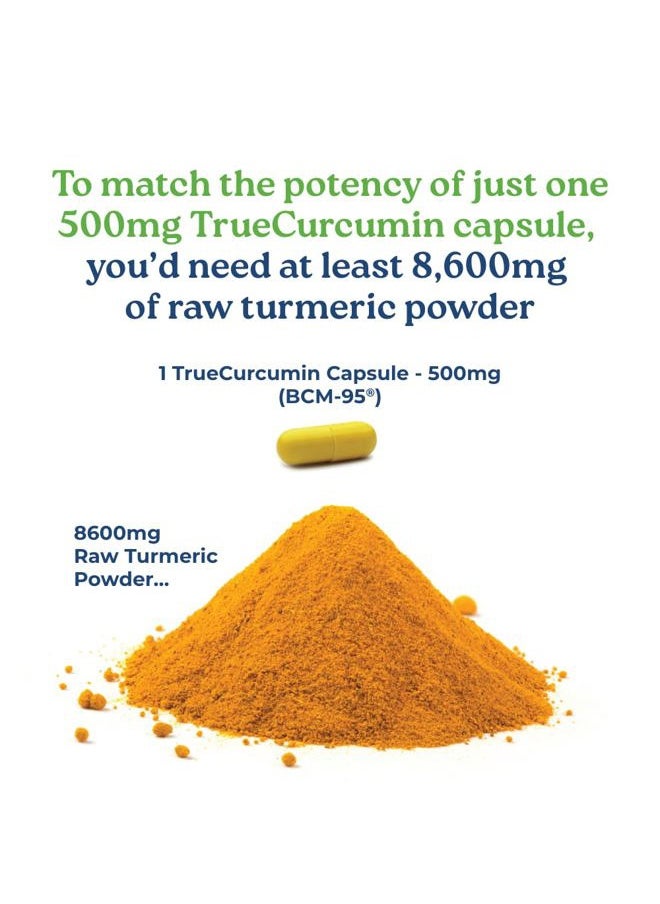 NatureCity True-Curcumin Turmeric Supplement | Non-GMO Tumeric and Curcumin 500mg Curcuma Capsules Vitamin Supplements | Up to 700% Increase in Absorption (30 Day Supply) | Supports Joints  - Image 3